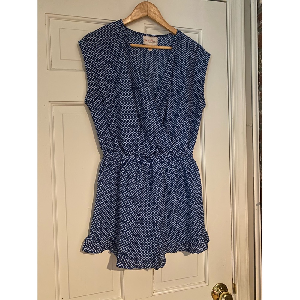 Blue Polka Dot Romper‼️